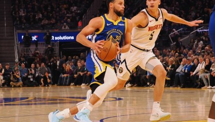 库里低效20+7约老师缺阵 威少三双残阵掘金胜勇士