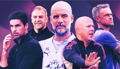 ESPN评欧洲足坛主帅TOP30：恩里克居首 塔帅第6阿莫林第24