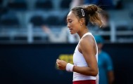 WTA罗马站：郑钦文2-0弗雷希 进16强将战前大满贯冠军