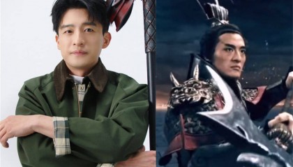 孙艺洲cos吕布，还原度极高，不愧是吕布本人，但却比不过十年前