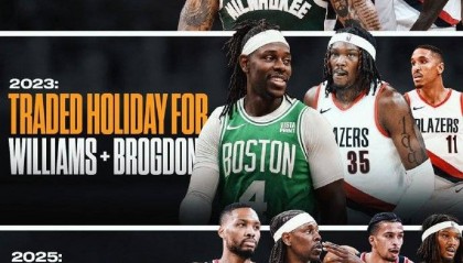 开拓者曾先后送走利拉德和霍乐迪 现今二人波特兰联手