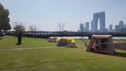 苏州一露营者疑因取暖不当意外身亡，事发地曾被多人推荐