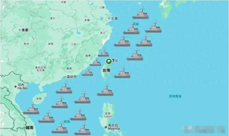 解放军大规模围台演习，台海波澜再起，中美角力升级！