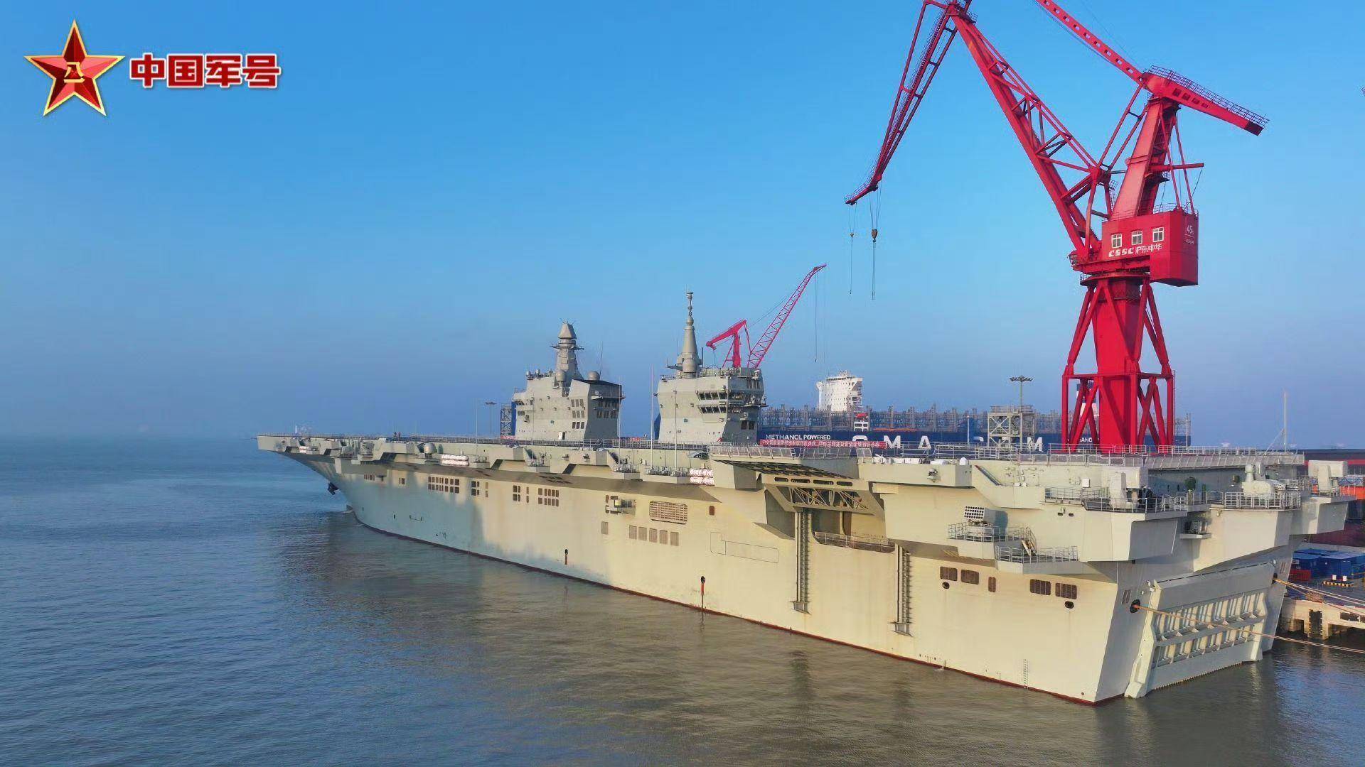 中国海军准航母亮剑,电磁弹射歼35,高市早苗看到一个可怕的后果